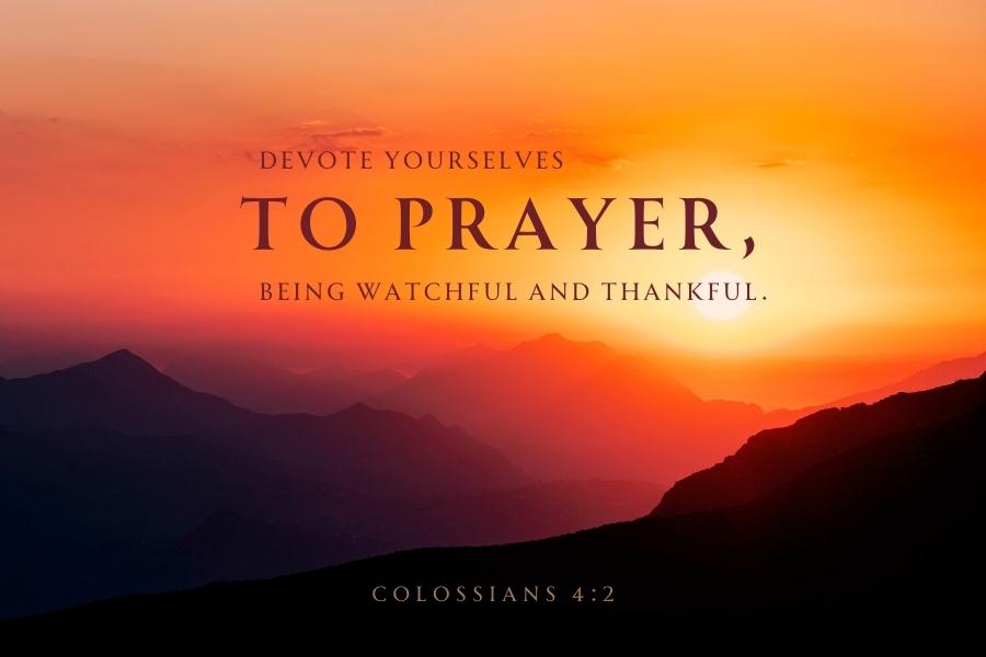 Colossians 4:2